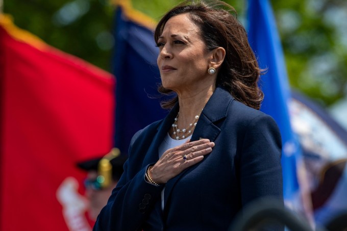 Harris Says She's In It to Win It as Prominent Dems Line Up Behind Her
