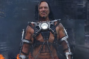 Mickey Rourke plays Ivan Vanko in “Iron Man 2.”