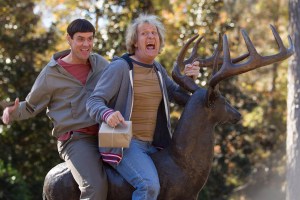 DUMB AND DUMBER TO, from left: Jim Carrey, Jeff Daniels, 2014. ph: Hopper Stone/©Universal Pictures/Courtesy Everett Collection