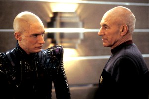 STAR TREK: NEMESIS, Patrick Stewart, Tom Hardy, 2002.  Copyright  © 2002 by Paramount Pictures/Courtesy: Everett Collection.